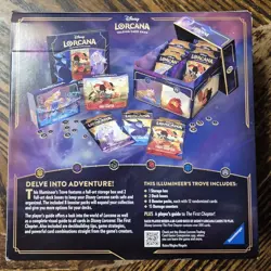 Disney Lorcana The First Chapter Illumineers Trove TCG Ravensburger Box Sealed - Image 2