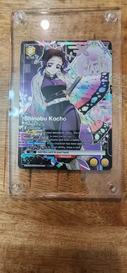 Shinobu Kocho Union Arena Demon Slayer Vol. 2 SR 2 Star UEX05BT/KMY-3-008 - Image 3