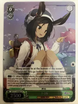 I-26 AZL/S119-E058S SR Super Rare Weiss Schwarz Azur Lane Vol. 2 - Image 1