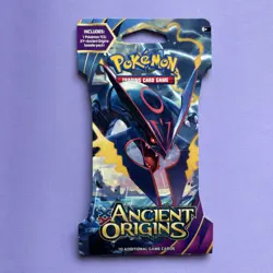 Pokemon Trading Card Game XY-Ancient Origins Sleeved Booster Pack Rayquaza Art! - Image 2
