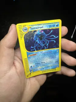 Pokemon Tentacruel Holo Rare H26/H32 Aquapolis 70 HP Card English - Image 1