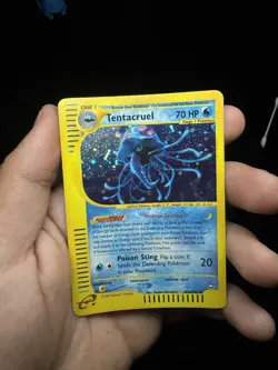 Pokemon Tentacruel Holo Rare H26/H32 Aquapolis 70 HP Card English - Image 4