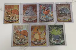 Pokemon Cards Topps Foil Card Lot of 7 TV Animation Series - Image 1