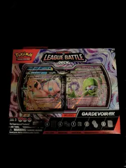 Pokemon League Battle Deck Gardevoir ex Foil Cards Deck Box Dice Markers - Image 1