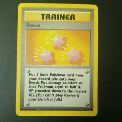 REVIVE 89/102 - VINTAGE WOTC Pokemon Card - BASE SET - NM - Image 1