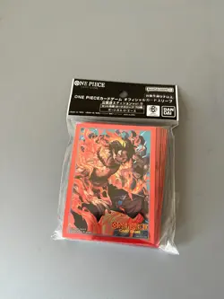 Portgas D. Ace 70 Sleeves One Piece Card Game Official Vol. 5 ZY66 - Image 1