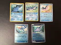 Pokemon TCG Mantine & Mantyke Card Lot 5 Cards Sword & Shield Sun & Moon Neo De… - Image 1