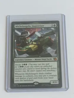 Michelangelo, Improviser - Teenage Mutant Ninja Turtles - NM-Mint - MTG - Image 1
