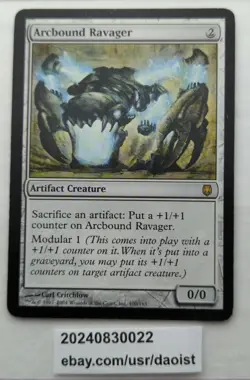 MTG Arcbound Ravager Darksteel Rare Magic The Gathering LP - Image 1
