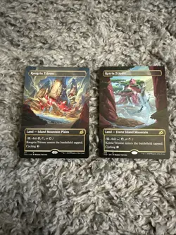 MTG Ketria Raugrin Triome - Showcase, NM-Mint, Ikoria: Lair of Behemoths - Image 1