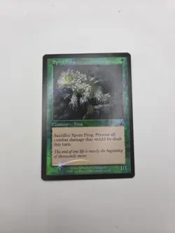 Mtg Magic The Gathering Foil Spore Frog Prophecy B6 - Image 1