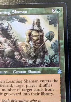 Loaming Shaman (Retro Frame) 351 Uncommon Ravnica Remastered Magic The Gathering - Image 3