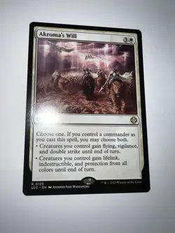 Akroma's Will Commander: the Lost Caverns of Ixalan Regular - Image 2
