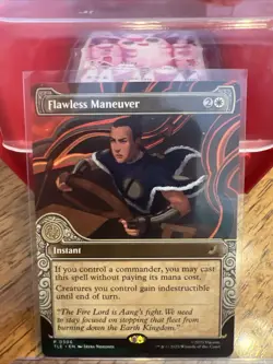 MTG Flawless Maneuver #0306 Showcase Promo Avatar: The Last Airbender: E-L (TLE) - Image 1