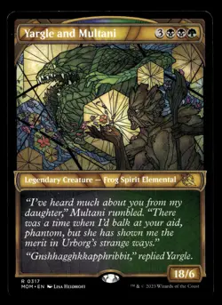 Yargle and Multani (Showcase) 317 R March of the Machine - Image 1