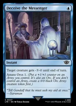 [MTG] Deceive the Messenger (0047) (LTR) LP-HP - Image 1