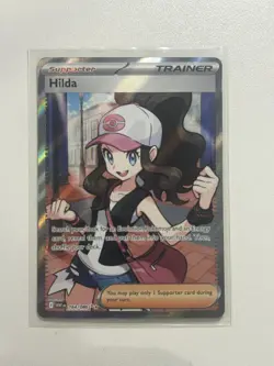 Pokemon TCG Hilda 164/086 White Flare Full Art NM - Image 3