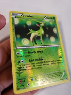 Virizion 13/101 Noble Victories Reverse Holo Pokemon NM - Image 3