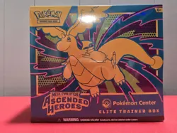 Pokemon TCG: Ascended Heroes Pokemon Center Exclusive ETB - FACTORY SEALED 🔥 - Image 1