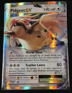 Pokemon - Pidgeot EX 64/108 - Evolutions Ultra Rare - NM - Image 1
