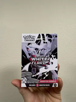 Pokemon TCG Scarlet & Violet White Flare Booster Bundle Sealed 6 Packs - Image 1