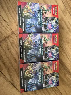 Pokemon TCG Temporal Forces Booster Bundle X3 BRAND NEW SEALED 18 New Packs Rare - Image 1