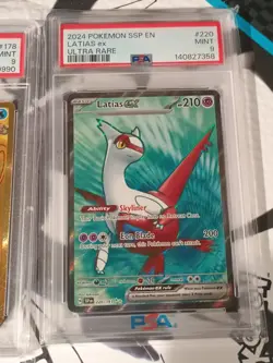 Pokemon TCG PSA 9 Lot Pikachu Vmax , HyperRare Walking Wake,UltraRare Latias EX - Image 4