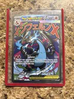 Pokemon Mega Charizard X Ex 023 Evolution Promo Holo - Image 1