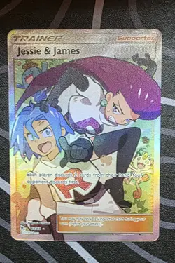 Pokemon Jessie & James Full Art 68/68 – Hidden Fates (2019) – NM 🔥 - Image 1