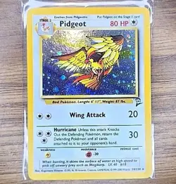 Pidgeot Holo Rare Base Set 2 014/130 MP - HP Pokemon - Image 1