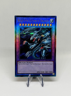 Blue-Eyes Ultimate Dragon ES01-AE019 Ultimate Rare AE NM YuGiOh - Image 1
