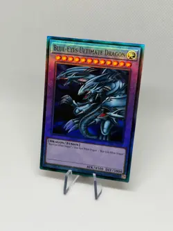 Blue-Eyes Ultimate Dragon ES01-AE019 Ultimate Rare AE NM YuGiOh - Image 4