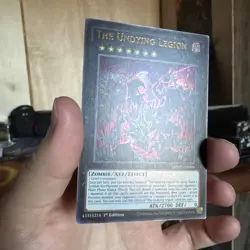 Yugioh The Undying Legion MZMU-EN006 Ultra Rare 1st Edition NM - Image 2