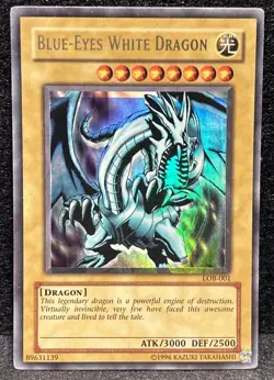 Blue-Eyes White Dragon LOB-001 The Legend of Blue Eyes White Dragon Unlimited - Image 1