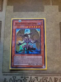 YUGIOH DRAGON QUEEN OF TRAGIC ENDINGS ABPF-EN014 SUPER UNLIMITED ED NM - Image 1