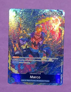One Piece #PRB02-008 Marco Super Rare SR (Alternate Art) The Best Vol. 2 - Image 1