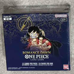 One Piece Romance Dawn Sealed Booster Box Wave 1 Blue Bottom OP-01 2022, Mint - Image 1
