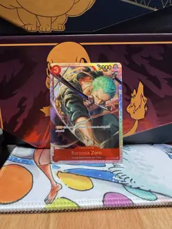 Roronoa Zoro OP01-025 - One Piece TCG - Ultra Deck: The Three Captain Foil NM SR - Image 1