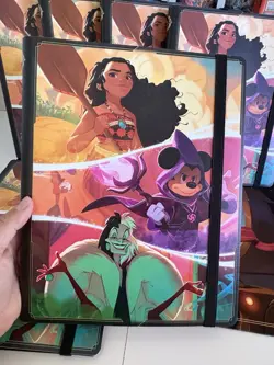 Disney Lorcana Card Portfolio Binder Target Collection Set Bundle - Image 1