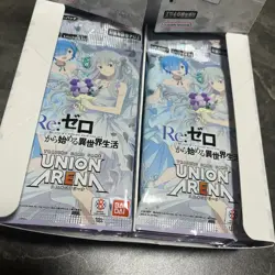 UNION ARENA Re:Zero Starting Life Another World in Japan NEW No box 16pack - Image 2