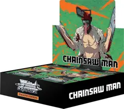 2024 Weiss Schwarz Chainsaw Man Booster Box English 1st Edition Sealed From Case - Image 1