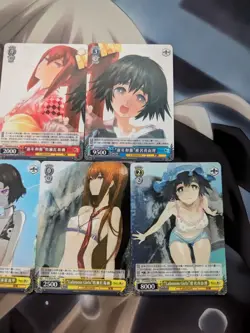 Weiss Schwarz Steins;Gate Chinese Exclusive Full PR Promo Set PR-01-07 Set Of 7 - Image 3