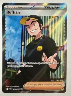 [English] Pokemon Card Ruffian Full Art Ultra Rare (181/159) Journey Together NM - Image 1