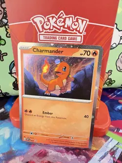 Pokemon Charmander 047 Scarlet & Violet Promo Cards Cosmos Holo NM - Image 2