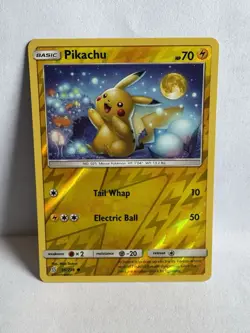 Pikachu 56/236 Reverse Holo Common Unified Minds Pokemon Card NM - Image 1