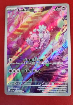Tinkatink 216/193 Sv02: Paldea Evolved Holo Pokemon card NM FRESH - Image 1