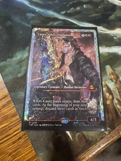Casey Jones, Vigilante - Showcase Fracture Foil - 0296 - NM - TMT - Image 1