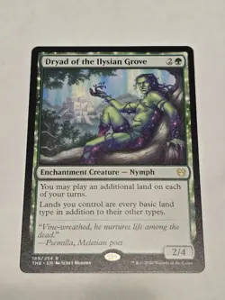 🔥 Dryad of the Ilysian Grove - Commander Masters - MTG - NM/M! Regular! WOW!! - Image 1