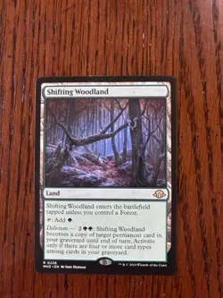 MTG Magic Shifting Woodland 228 Modern Horizons 3 NM Free Shipping - Image 1
