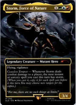 Storm, Force of Nature M Secret Lair Drop Series 1742 NM - Image 1